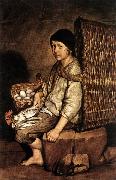 CERUTI, Giacomo Boy with a Basket oil painting artist